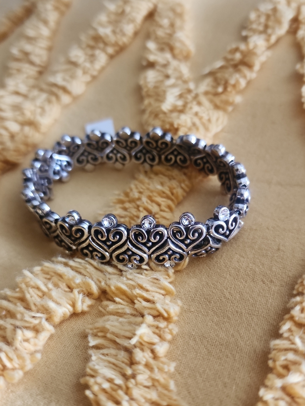 New Brighton Alcazar Heart Stretch Bracelet, NWT